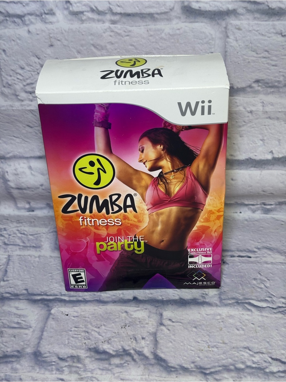Zumba Fitness Join The Party Nintendo Wii w Belt Included Complete in Box